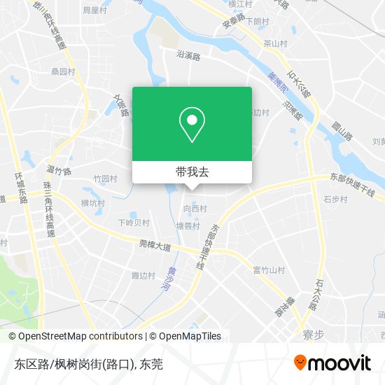 东区路/枫树岗街(路口)地图