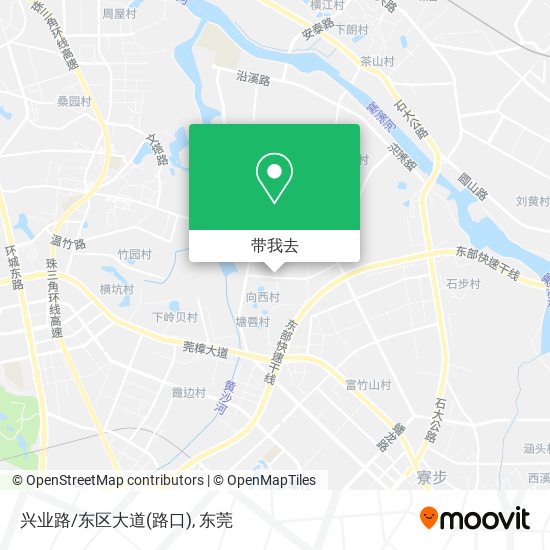 兴业路/东区大道(路口)地图