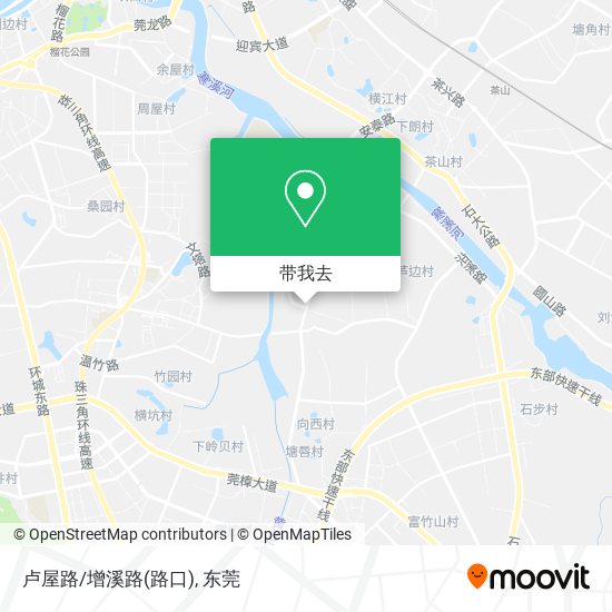 卢屋路/增溪路(路口)地图