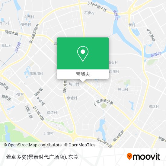 着卓多姿(景泰时代广场店)地图