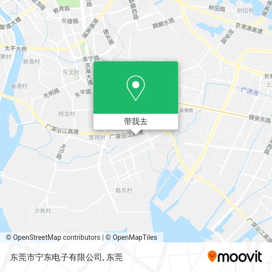 东莞市宁东电子有限公司地图