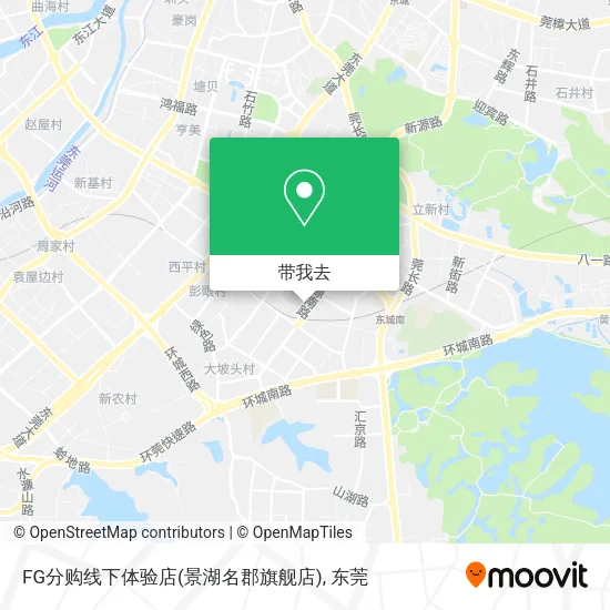 FG分购线下体验店(景湖名郡旗舰店)地图