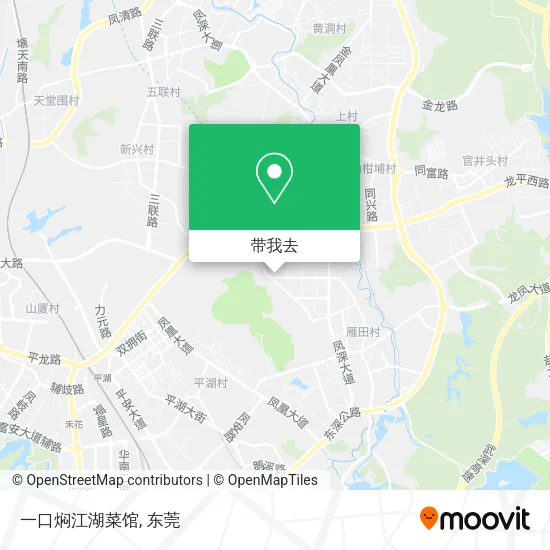 一口焖江湖菜馆地图