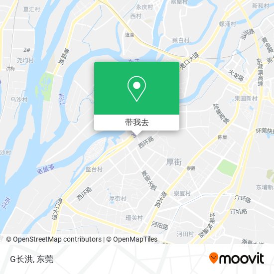 G长洪地图