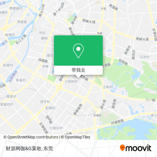 财源网咖&G菓敢地图