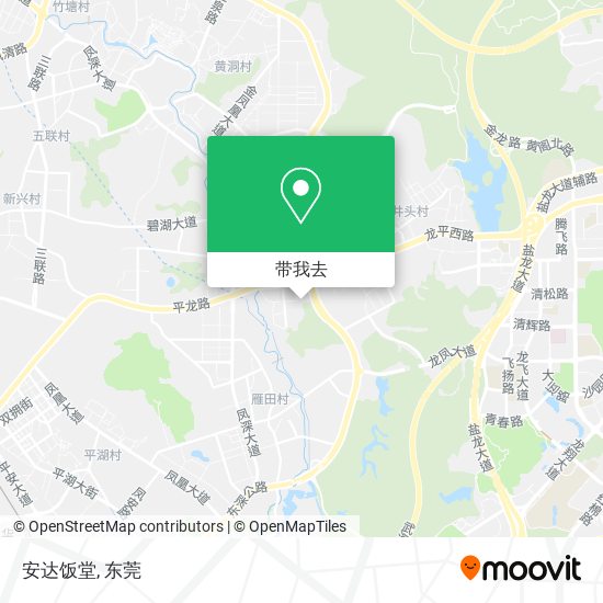 安达饭堂地图
