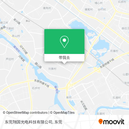 东莞翔国光电科技有限公司地图