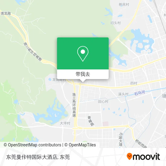 东莞曼佧特国际大酒店地图