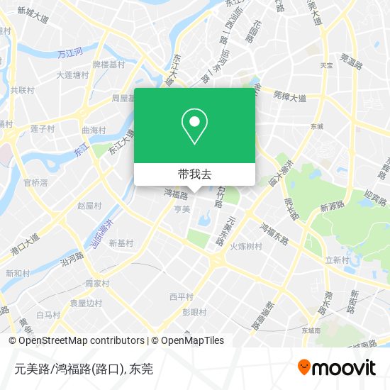 元美路/鸿福路(路口)地图