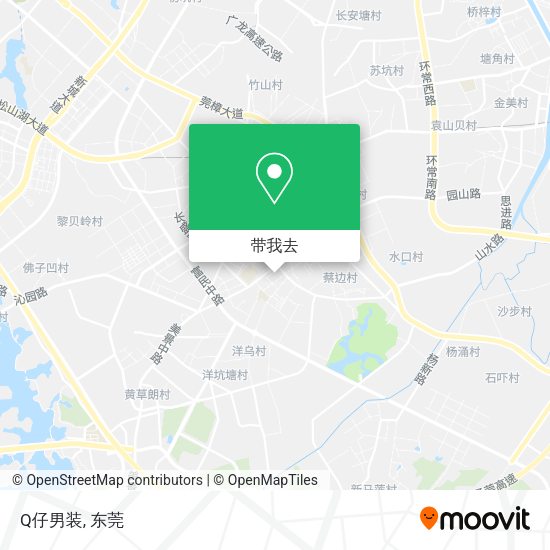 Q仔男装地图