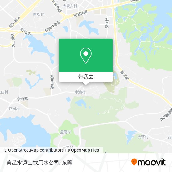 美星水濂山饮用水公司地图