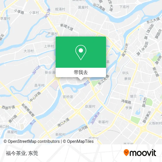 福今茶业地图