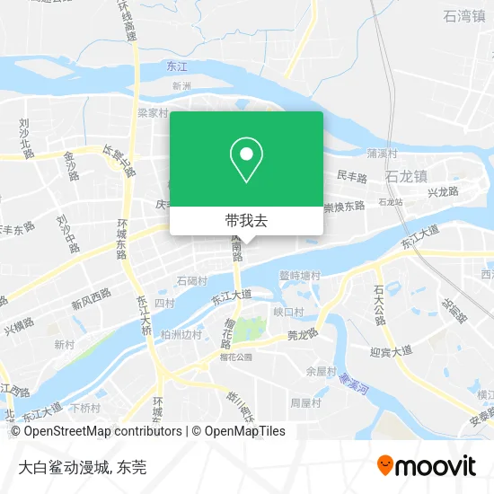 大白鲨动漫城地图