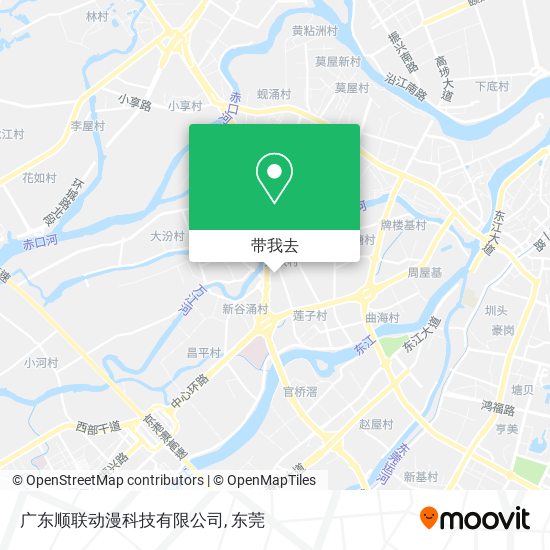广东顺联动漫科技有限公司地图