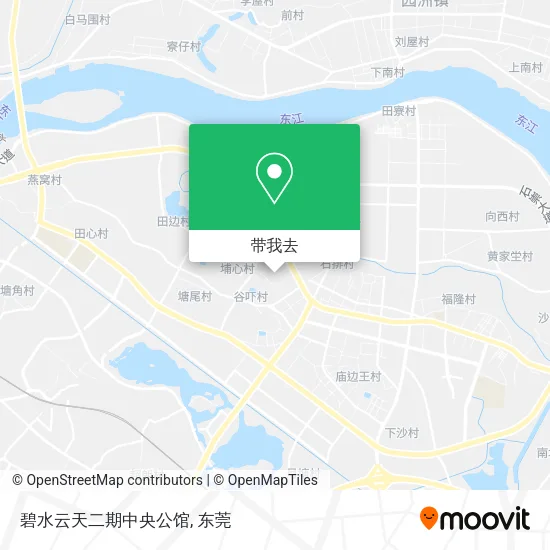 碧水云天二期中央公馆地图
