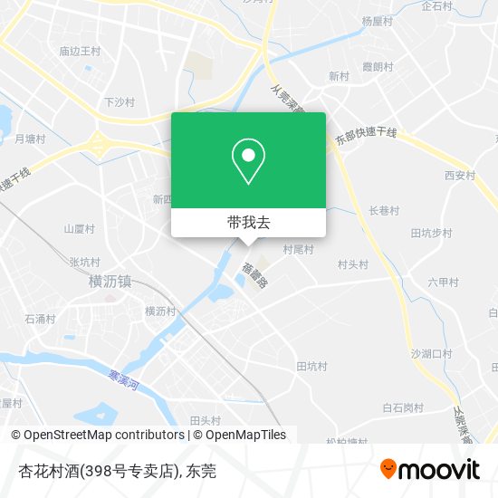 杏花村酒(398号专卖店)地图