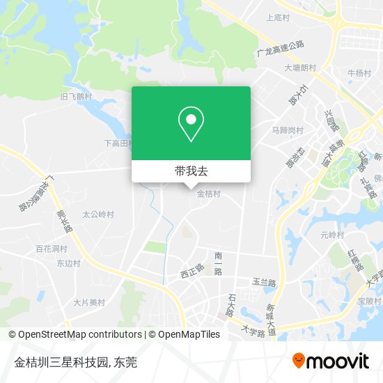 金桔圳三星科技园地图