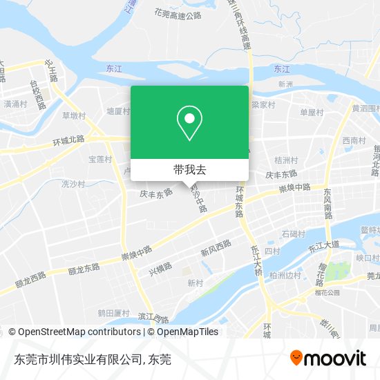东莞市圳伟实业有限公司地图