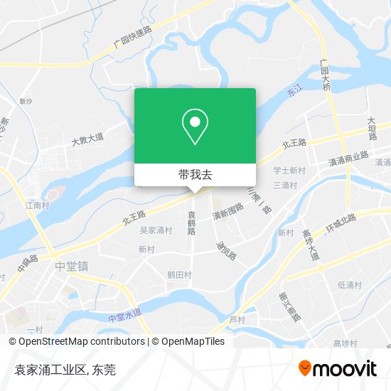 袁家涌工业区地图