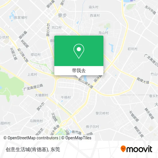 创意生活城(肯德基)地图