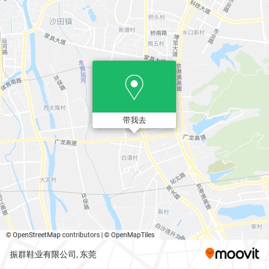 振群鞋业有限公司地图