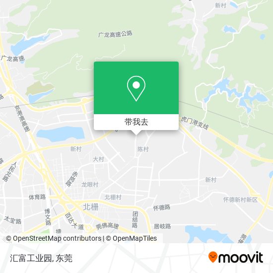 汇富工业园地图