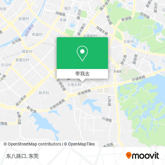 东八路口地图