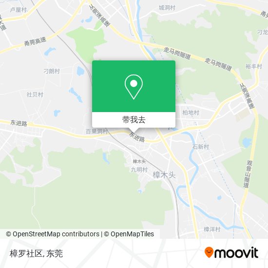 樟罗社区地图