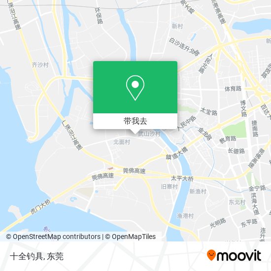 十全钓具地图