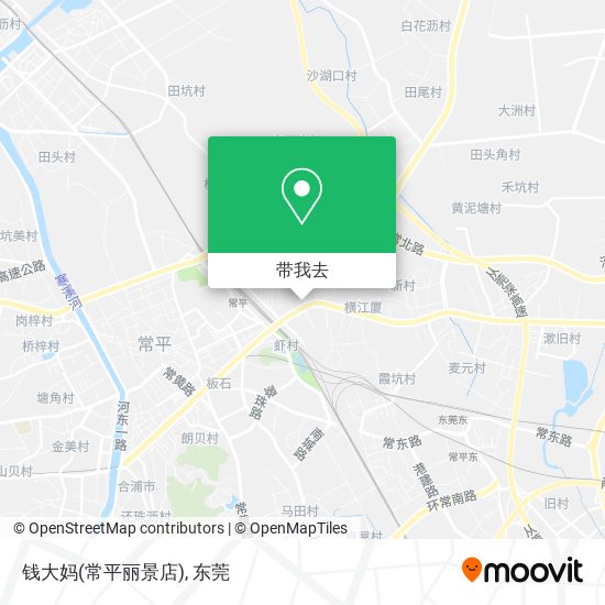 钱大妈(常平丽景店)地图