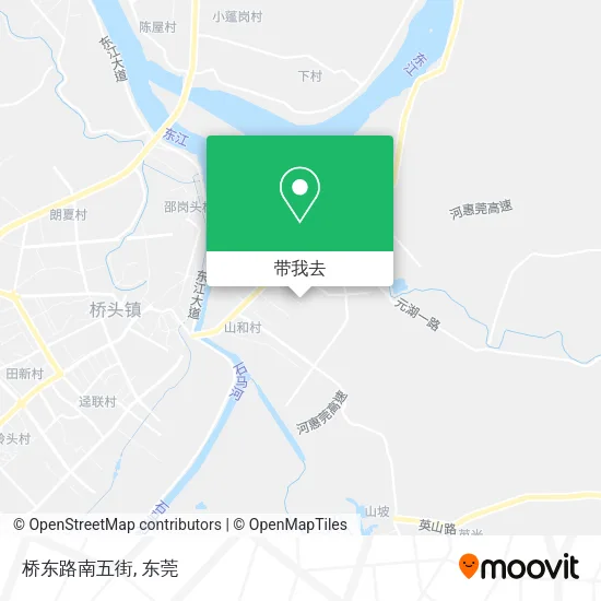 桥东路南五街地图