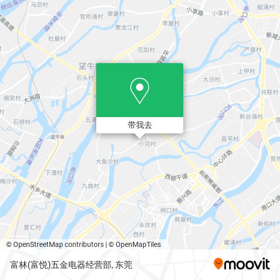 富林(富悦)五金电器经营部地图