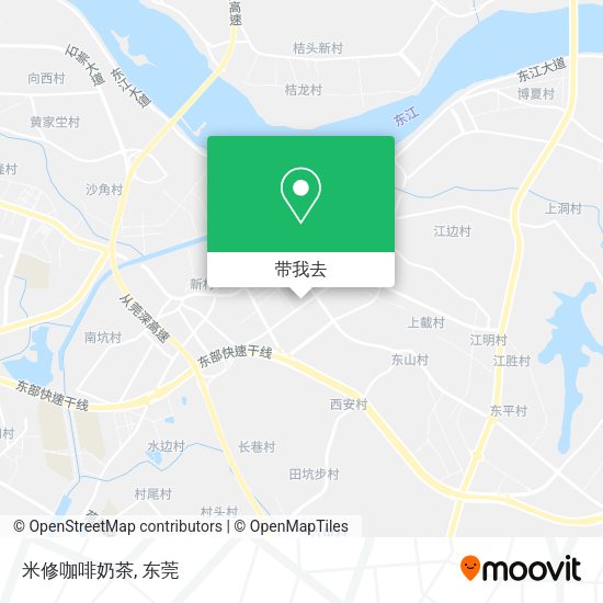 米修咖啡奶茶地图