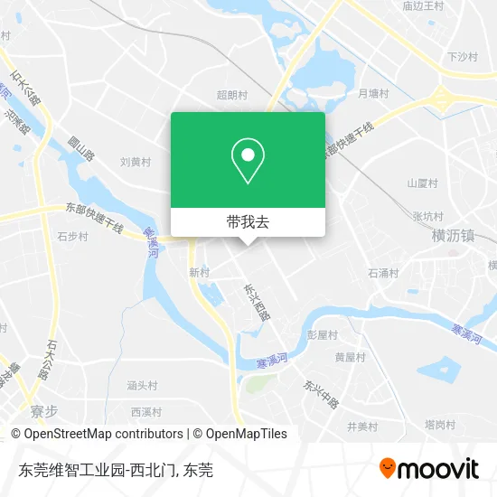 东莞维智工业园-西北门地图