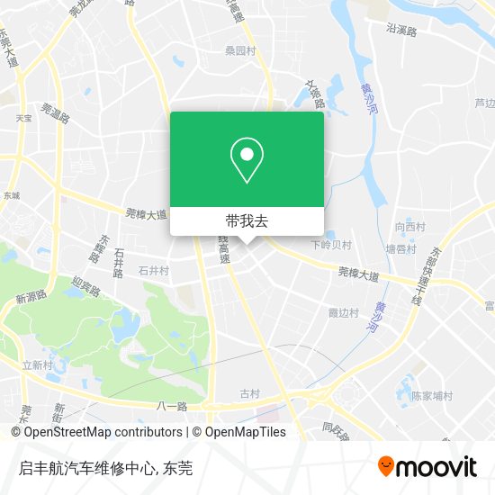 启丰航汽车维修中心地图