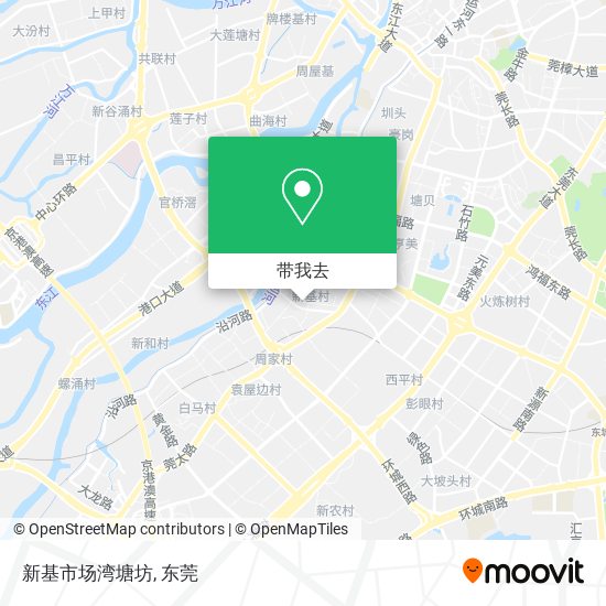 新基市场湾塘坊地图