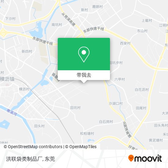 洪联袋类制品厂地图