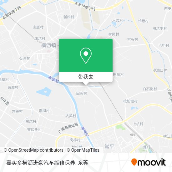 嘉实多横沥进豪汽车维修保养地图