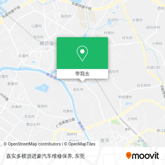 嘉实多横沥进豪汽车维修保养地图