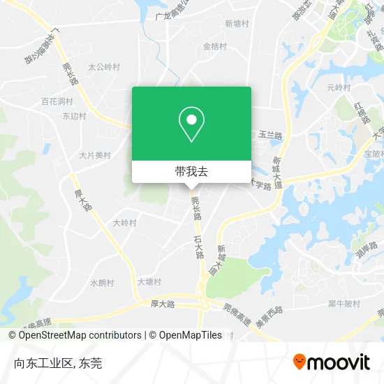 向东工业区地图