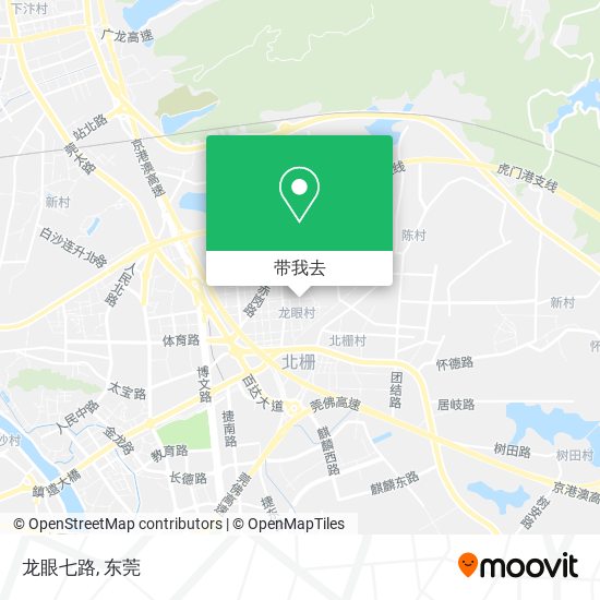 龙眼七路地图