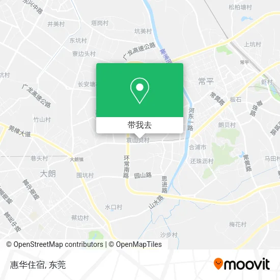 惠华住宿地图