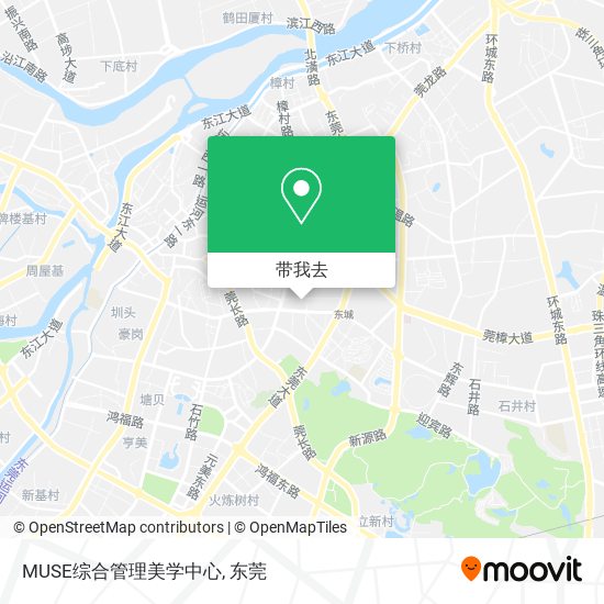 MUSE综合管理美学中心地图