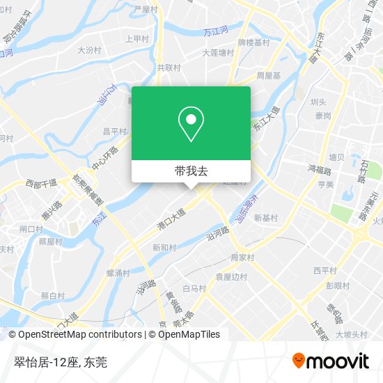 翠怡居-12座地图