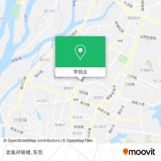 老鳯祥银楼地图