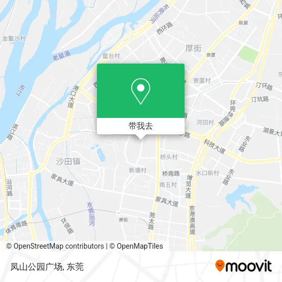 凤山公园广场地图