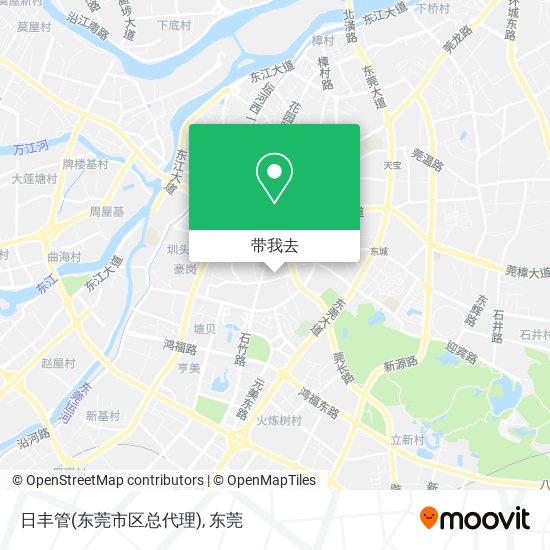 日丰管(东莞市区总代理)地图