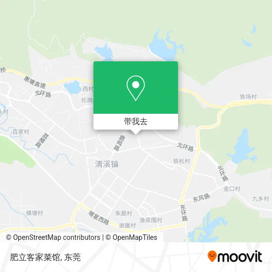 肥立客家菜馆地图
