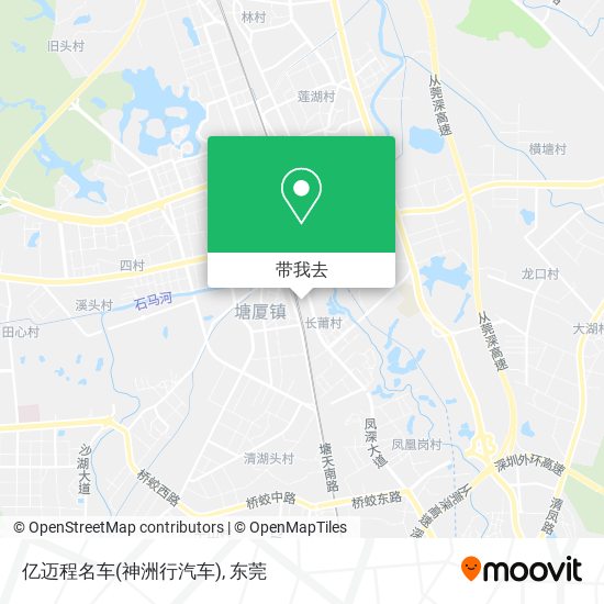 亿迈程名车(神洲行汽车)地图