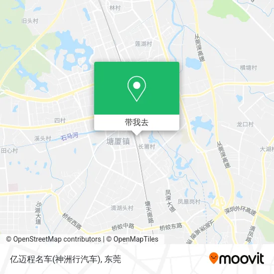 亿迈程名车(神洲行汽车)地图